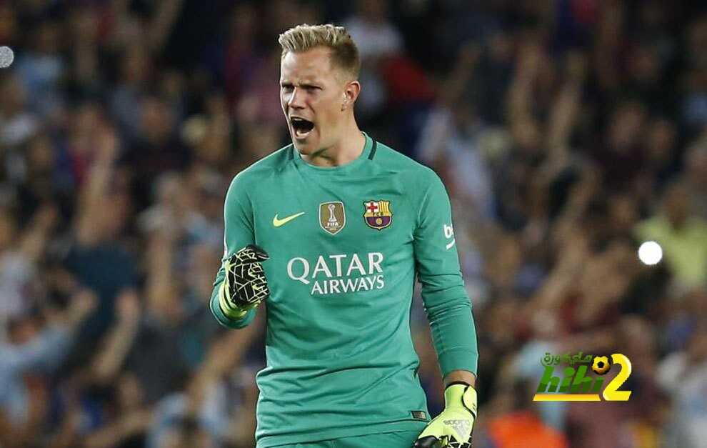 شتيغن : ما أدهشني في برشلونة أنه لايوجد لاعب يظن أنه أعلى من الآخر