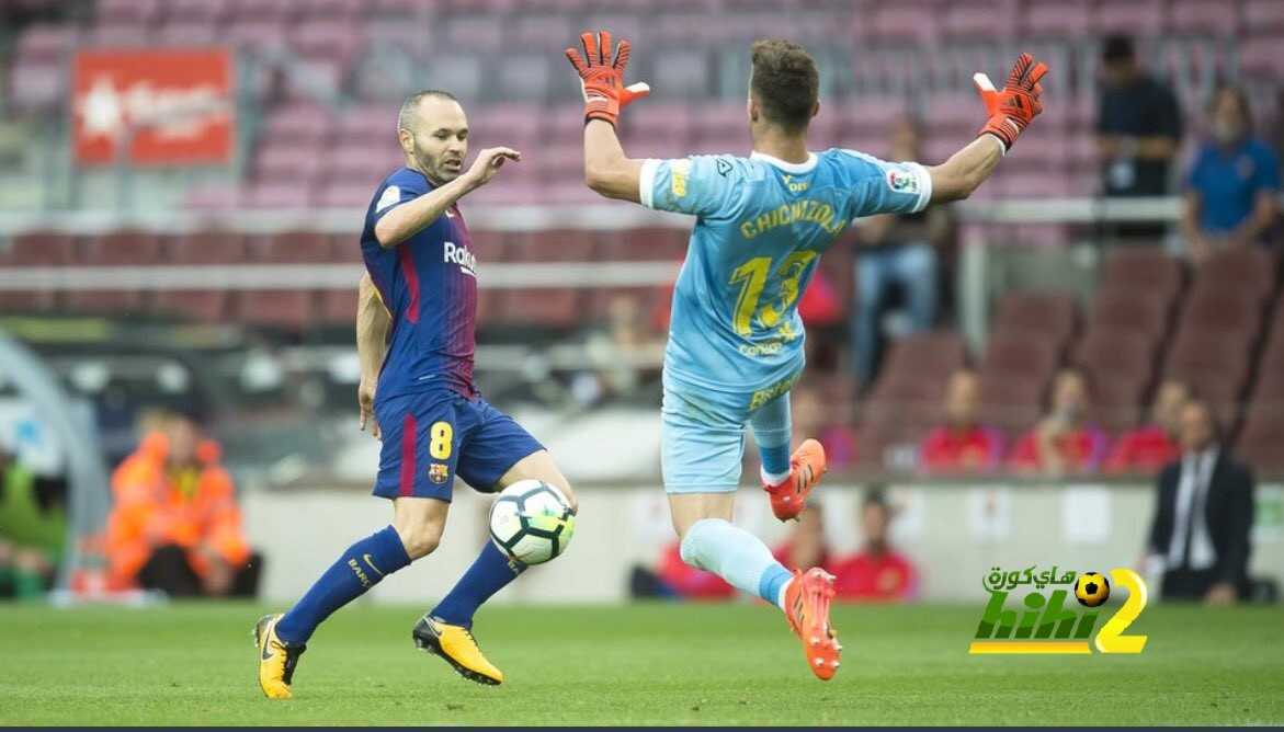 برشلونة يكشف عن مدة غياب انيستا عن الملاعب