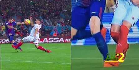 السبورت تعنون : فضيحه تحكيميه ضد اشبيليه ..!