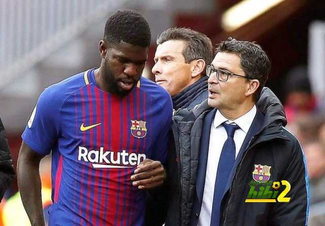برشلونة متخوف من رحيل أومتيتي لليونايتد