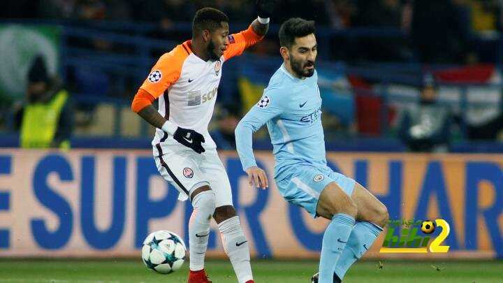 فيديو: شاختار يصعق مانشستر سيتي بثنائية في الشوط الأول