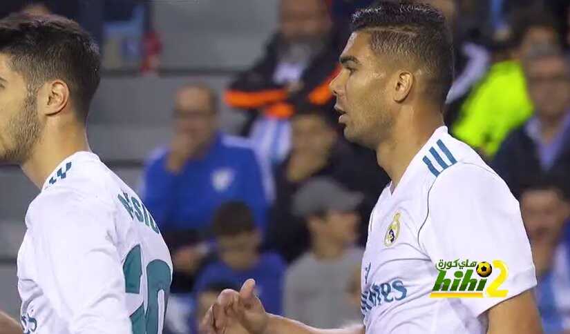 كاسيميرو يعزز تقدم الريال بالهدف الثاني