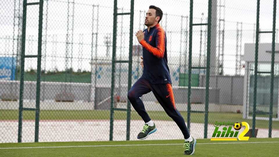 🔴 بوسكيتس يعود للتدريبات علي انفراد
