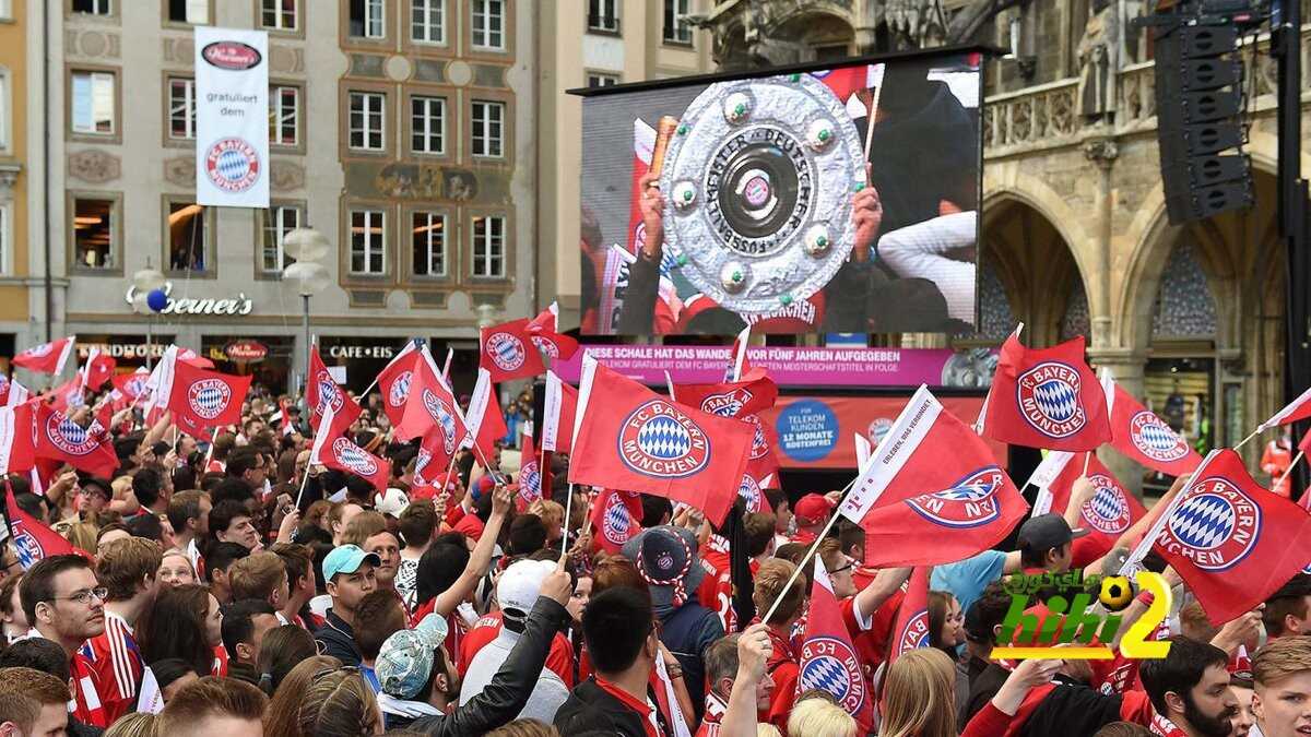 موعد إحتفال بايرن ميونخ بالدوري الألماني