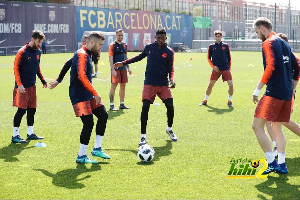 صورة : برشلونة يستعد لمواجهة إشبيلية