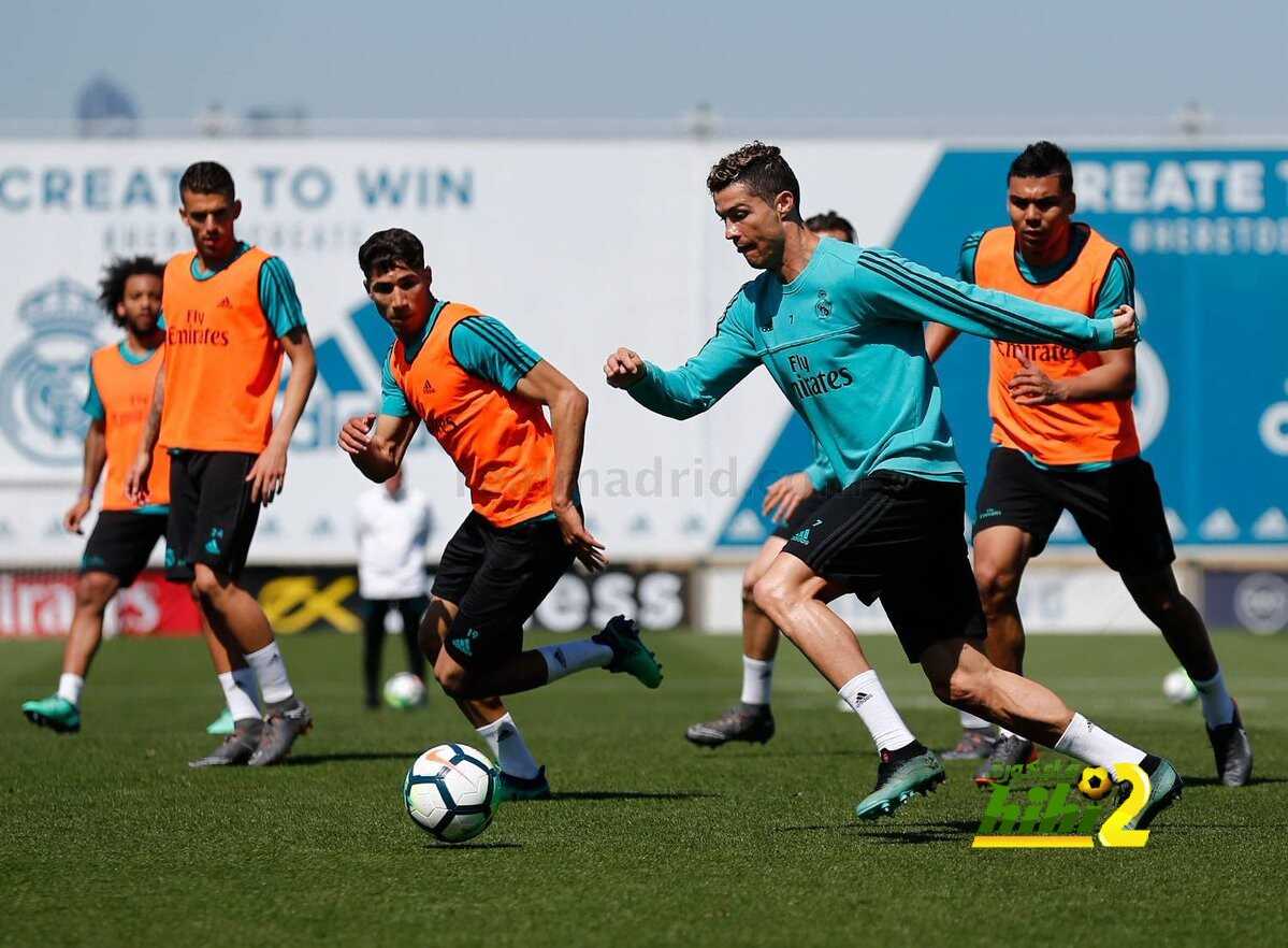 صور : تدريبات الريال الاخيرة استعدادا للكلاسيكو