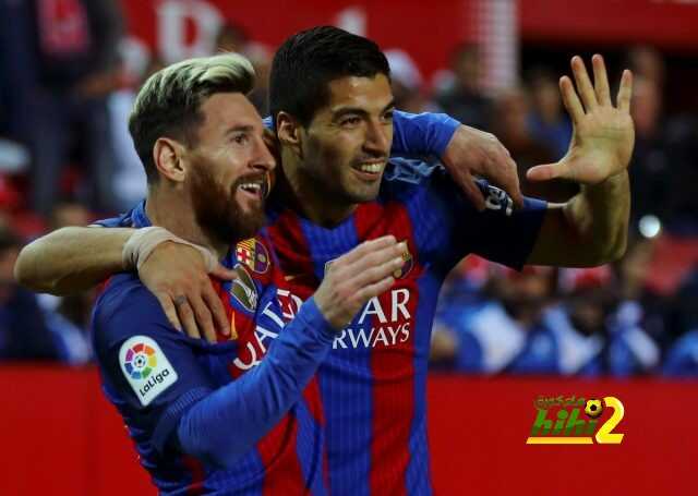 سواريز ، ثانى هدافي برشلونة فى الدورى الاسبانى