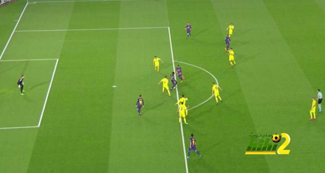 برشلونة يسجل الرابع والحكم يلغيه بداعي التسلل