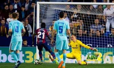 🔴 ماذا يحدث لبرشلونة!! الخامس لليفانتي