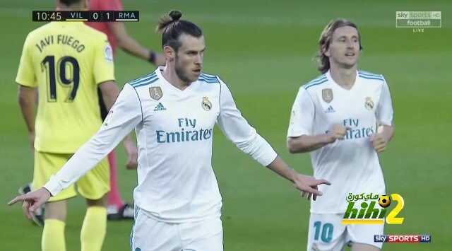 بيل يفتتح التسجيل لريال مدريد