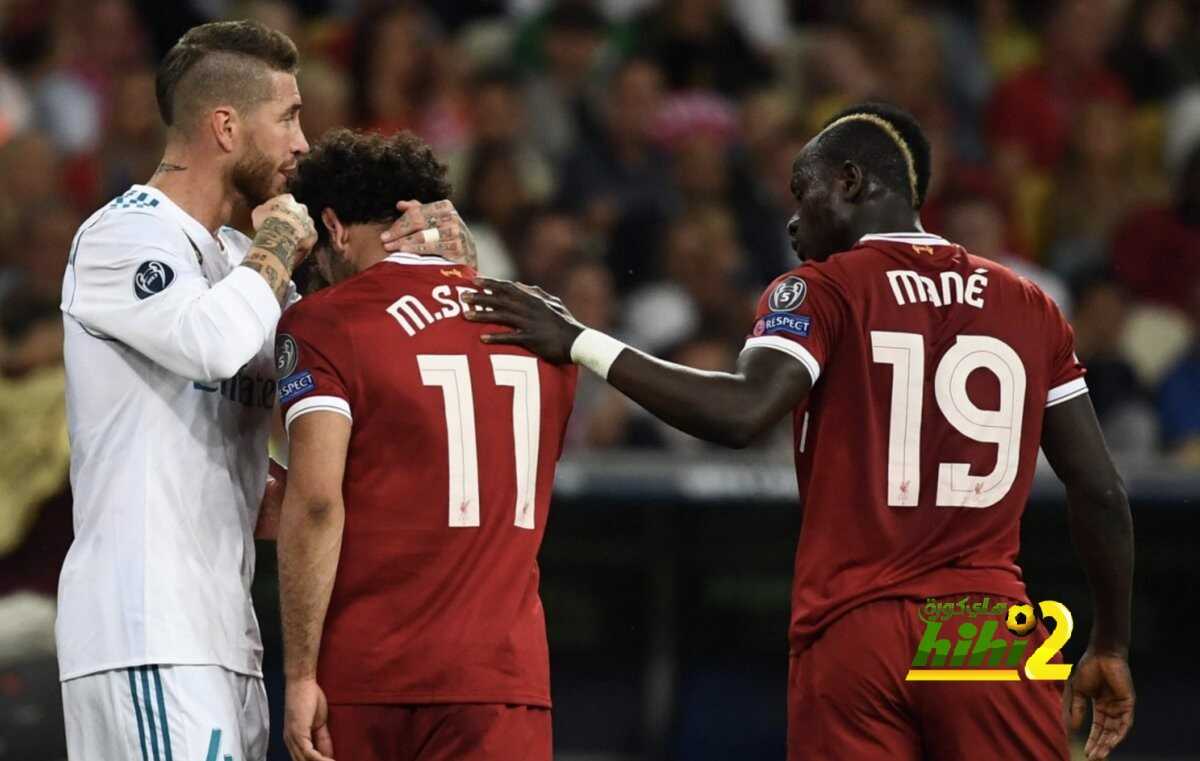 صور : هكذا تسبب راموس في اصابة صلاح