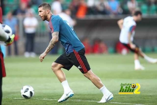 🔴 سيرجيو راموس من تدريبات المُنتخب الاسباني في روسيا