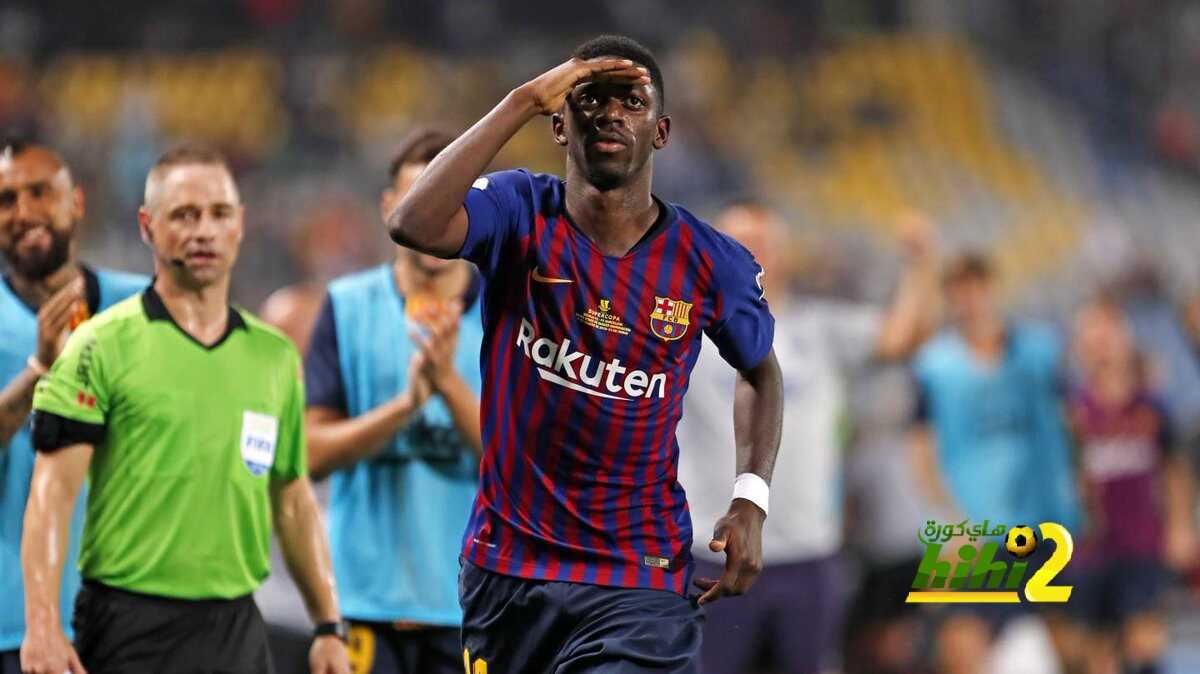 ديمبلي يصل للمحطة الخامسة مع برشلونة