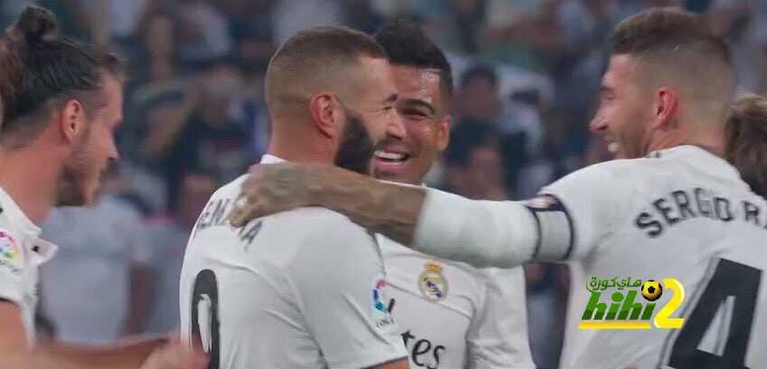 نهاية المبارة ( ريال مدريد × ليغانيس )