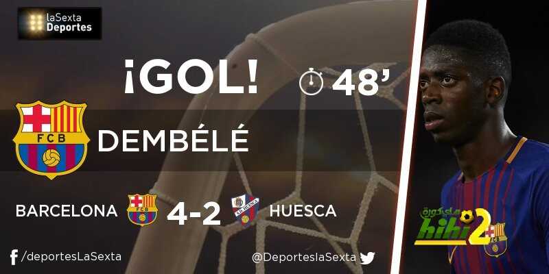 برشلونة يربع النتيجة