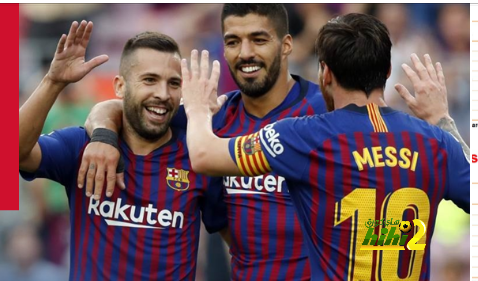 🔴 برشلونة سجل في 4 مباريات لعبها هذا الموسم حتي الان