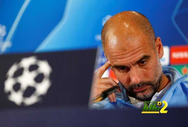 غوارديولا : مانشستر سيتي سيعاني كثيرا لكي يتأهل للدور الثاني
