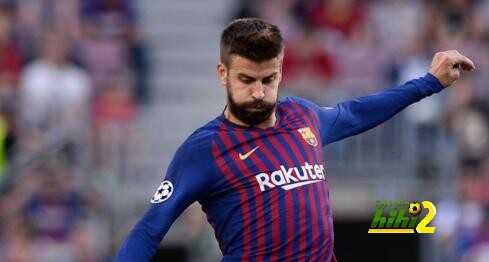 بيكيه يخوض مباراته رقم 100 في دوري الأبطال