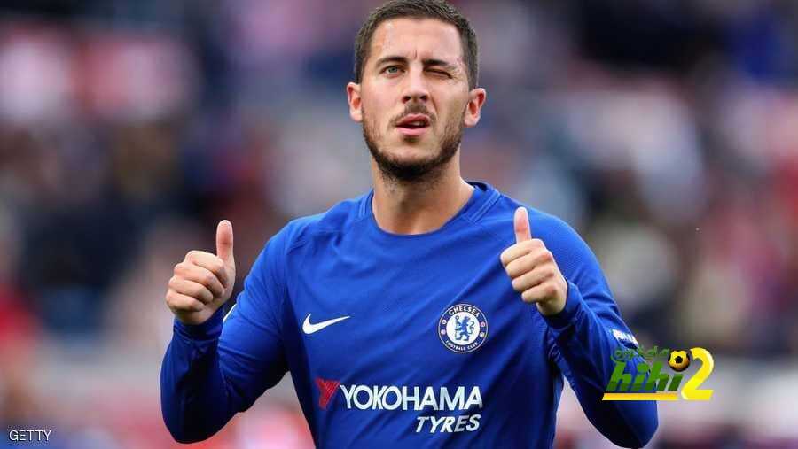 ريال مدريد يتحرك لضم هازارد فى الشتاء