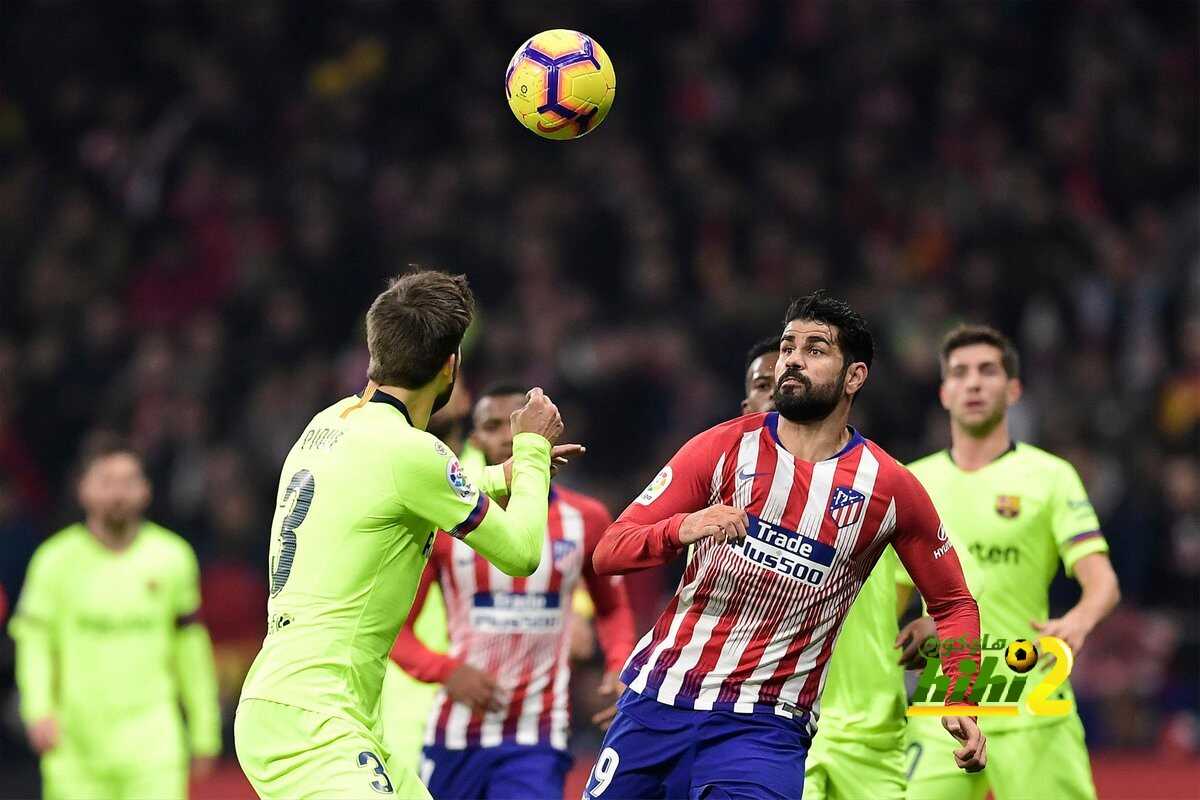 🔴 لايزال التعادل السلبي سائد بين أتلتيكو مدريد و برشلونة