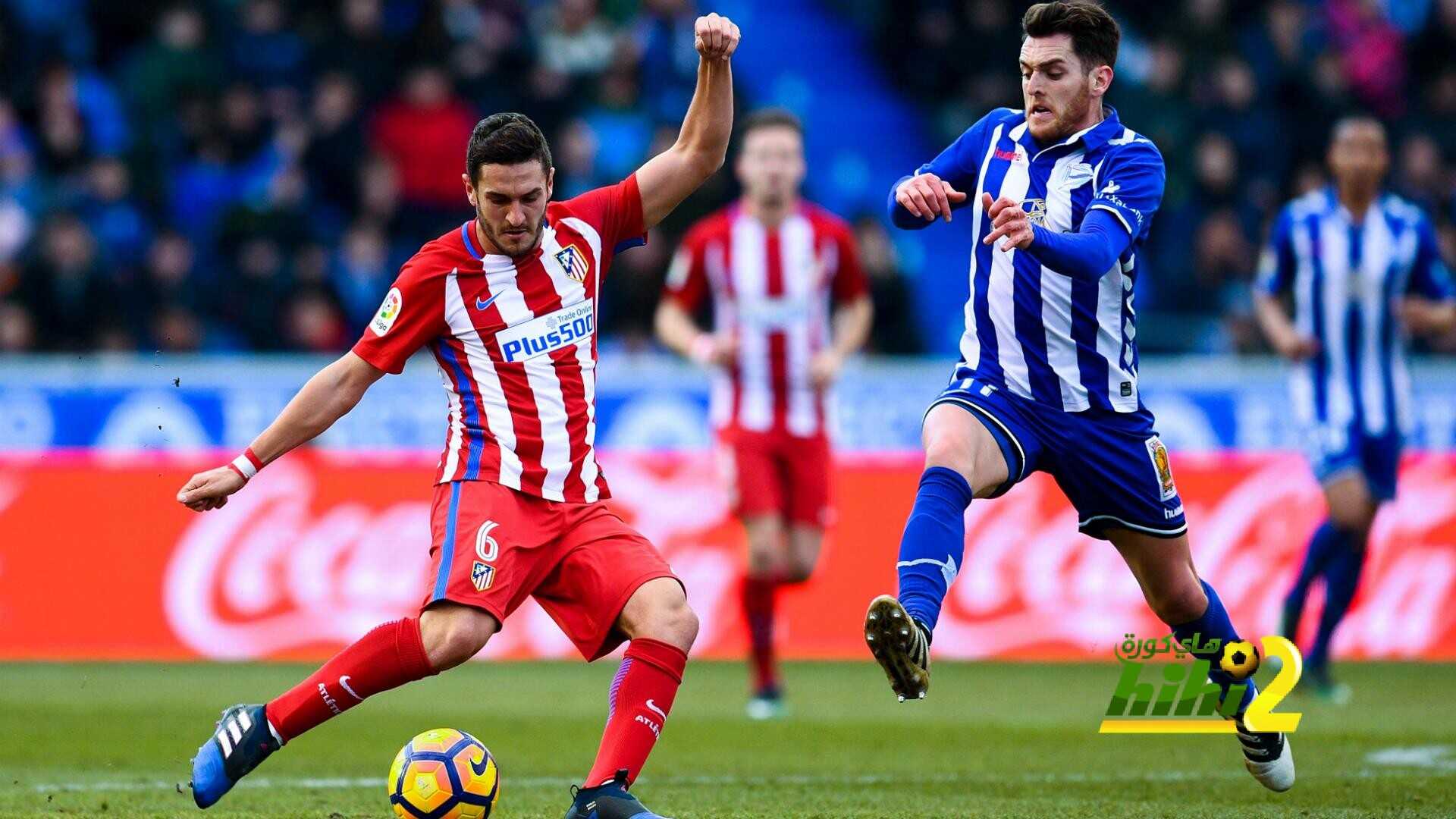 التشكيلة الرسمية لفريق الآفيس ضد اتليتكو مدريد