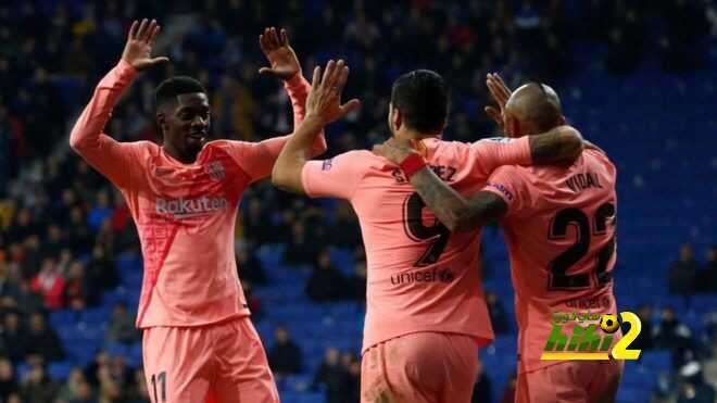 هجوم برشلونة يفعلها للمرة الثانية