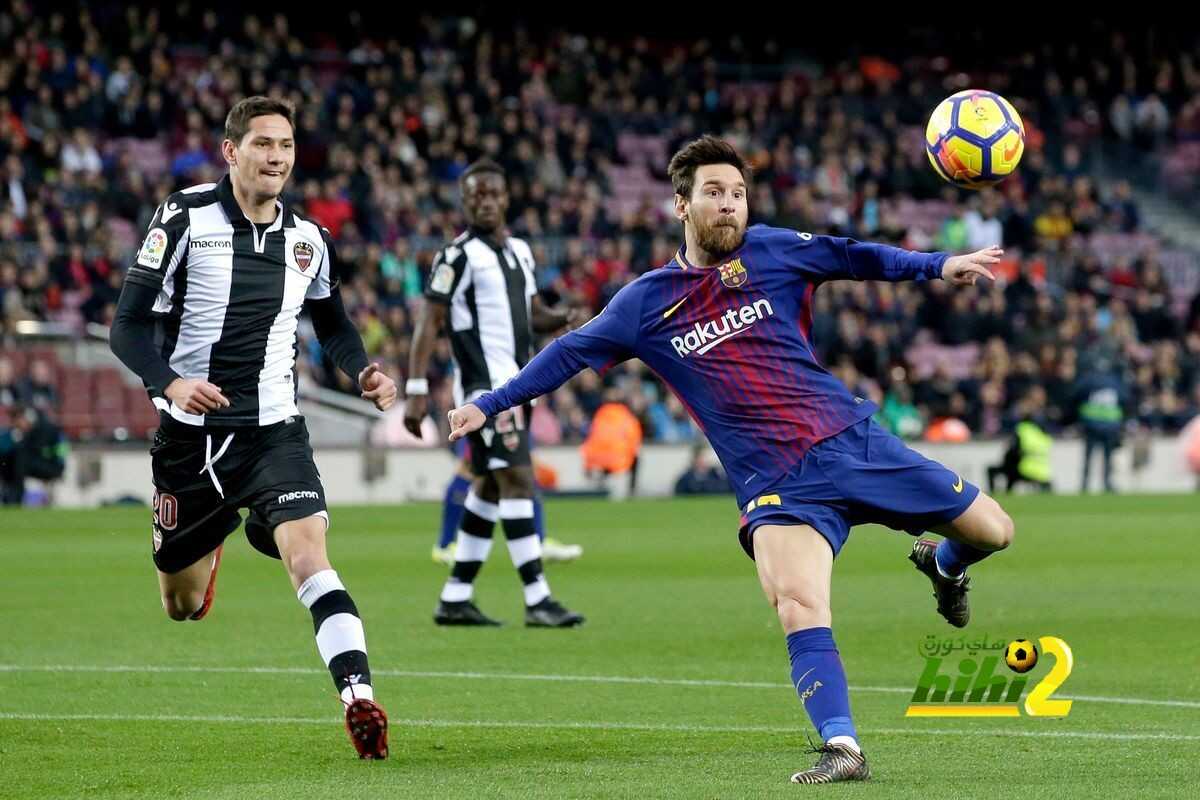 سجلات برشلونة أمام ليفانتي