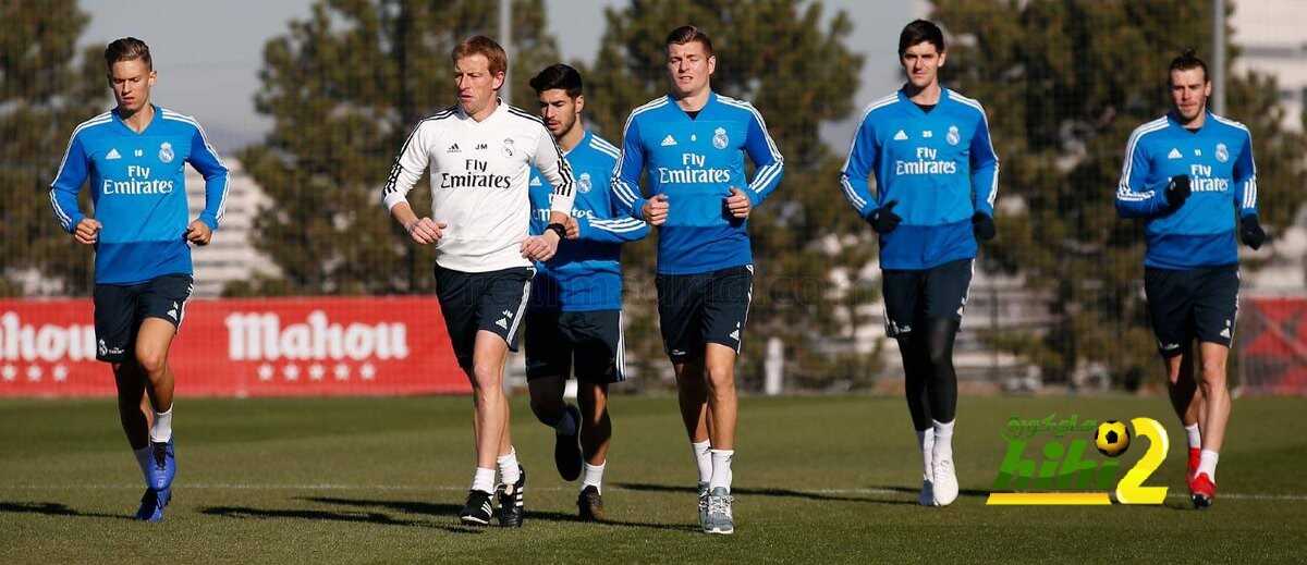 🔴خماسي  ريال مدريد تدربوا اليوم علي العشب