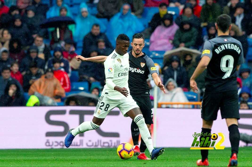 ريال مدريد ينهي الشوط الأول متعادلا سلبيا أمام إشبيلية