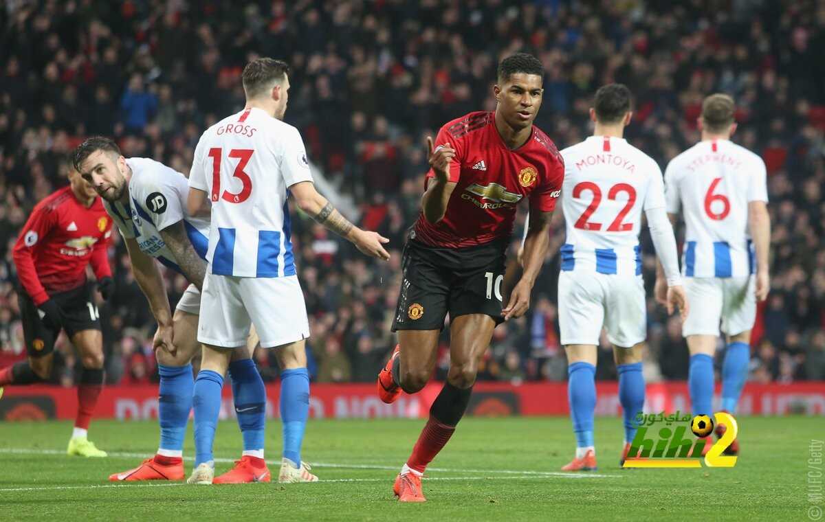 فيديو: مانشستر يونايتد يعبر برايتون بهدفين