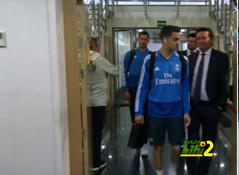 🔴 بعثة ريال مدريد تصل إلى السانتياغو بيرنابيو