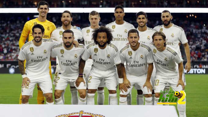 التشكيلة الرسمية لريال مدريد لمواجهة أرسنال