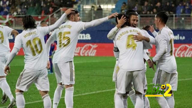 ريال مدريد ينهي الشوط الأول أمام ايبار متقدما بثلاثية