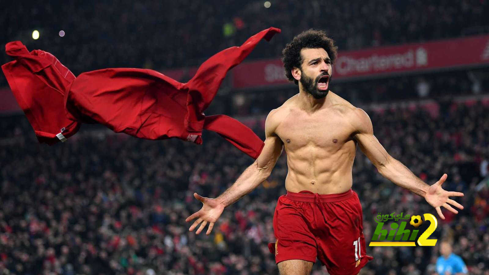 محمد صلاح يتفوق على رونالدو برقم جديد