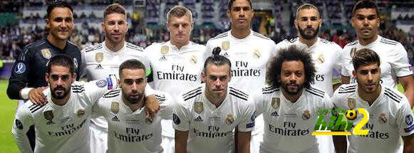 تشكيلة ريال مدريد المتوقعه أمام إيبار هذا المساء