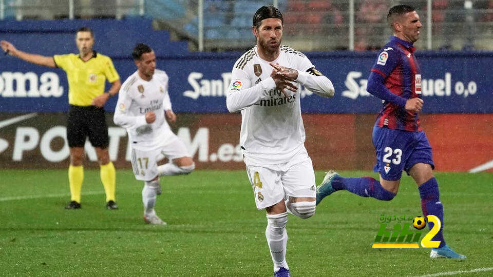 تشكيلة ايبار الرسمية أمام ريال مدريد