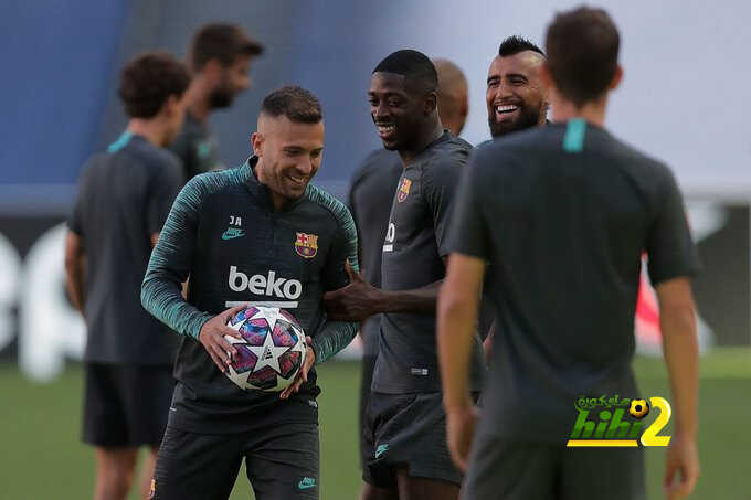 صور : استعدادات برشلونة الاخيرة لمواجهة بايرن