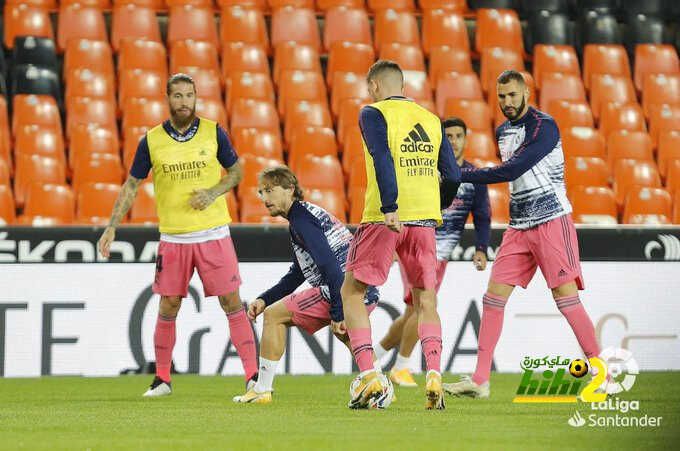 بعد 15 دقيقة .. تعادل سلبي بين ريال مدريد وفالنسيا