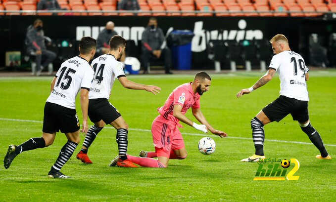 بعد 75 دقيقة .. ريال مدريد عاجز أمام فالنسيا رغم تبديلات زيدان