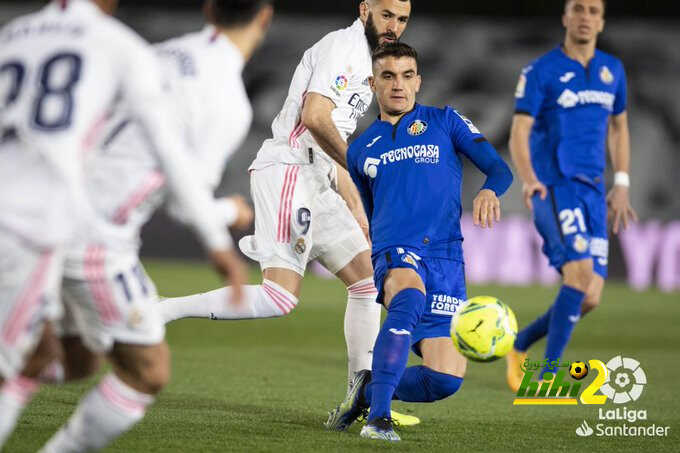 بعد 40 دقيقة .. لا جديد في لقاء ريال مدريد وخيتافي