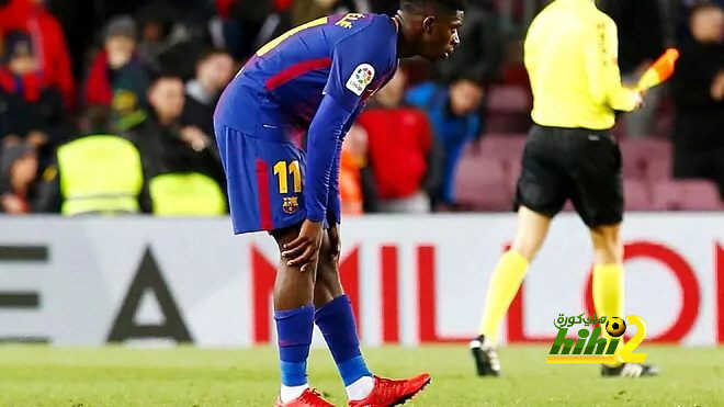 فحص طبي لديمبلي في برشلونة
