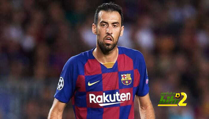 بوسكيتس المنتهي لايتألق إلا أمام الضعاف !
