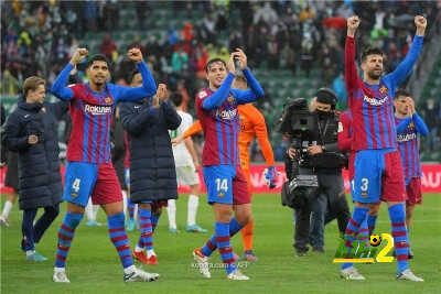برشلونة الأفضل مع تشافي
