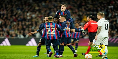 برشلونة يعزز سجله الرائع فى البرنابيو بالكأس