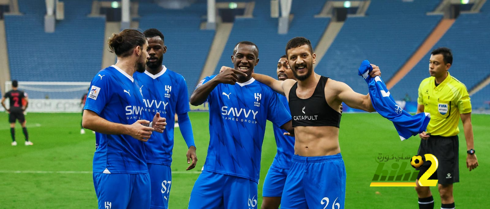 أسرع لاعب في مباراة الهلال ومومباي سيتي