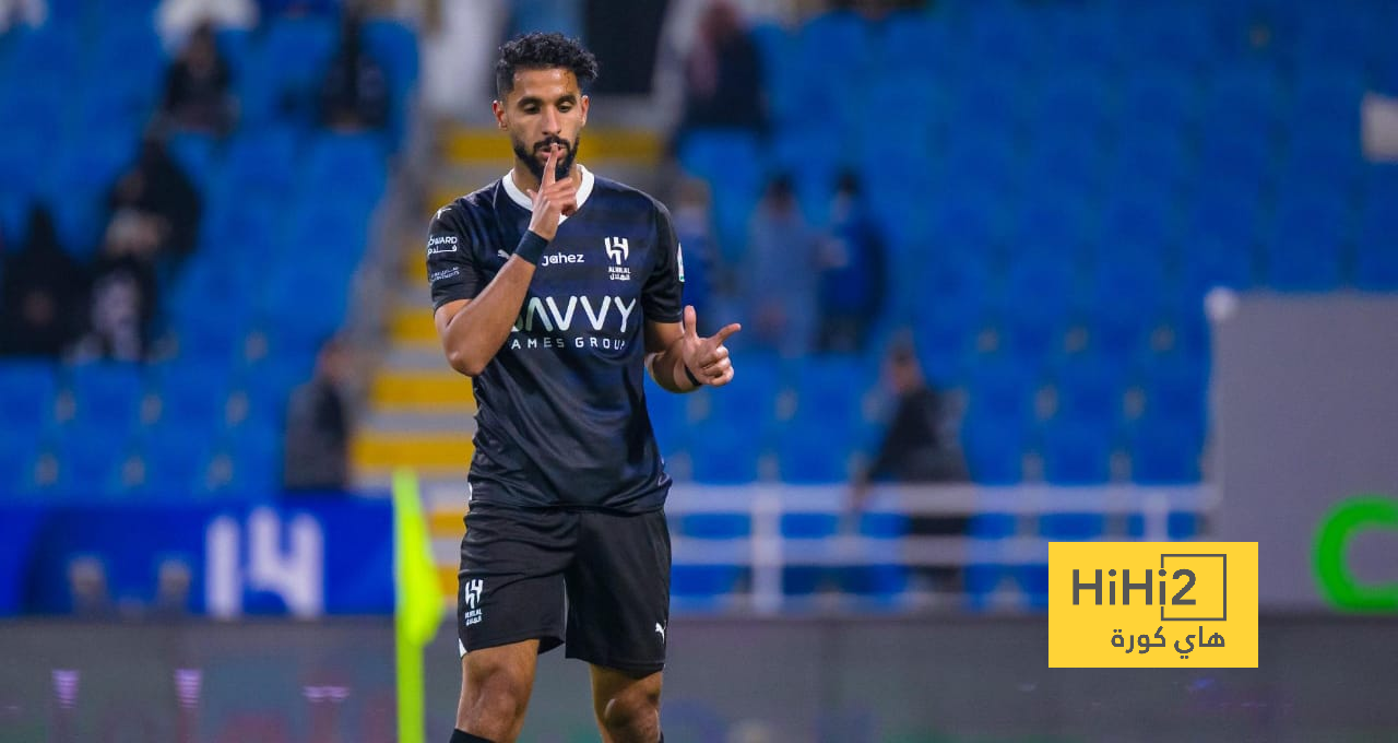 الشهري يسجل أول أهدافه الرسمية مع الهلال هذا الموسم