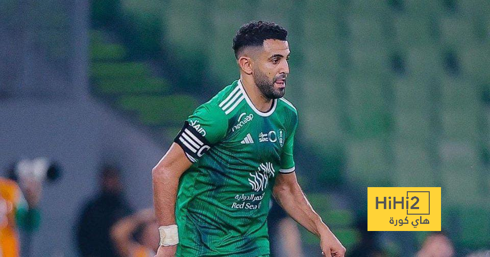 كشف حساب رياض محرز مع الأهلي أمام الرائد