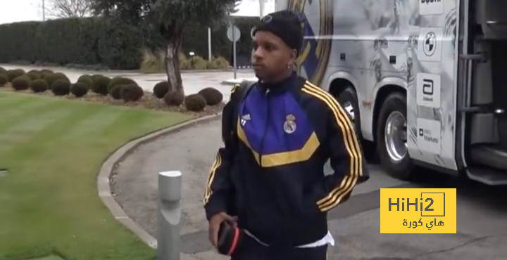 ريال مدريد في طريقه لملعب السانتياجو برنابيو قبل مواجهة مايوركا