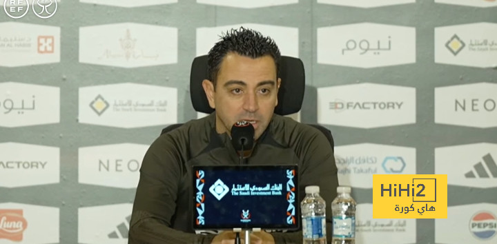 تشافي : لايوجد أفضل من مواجهة ريال مدريد