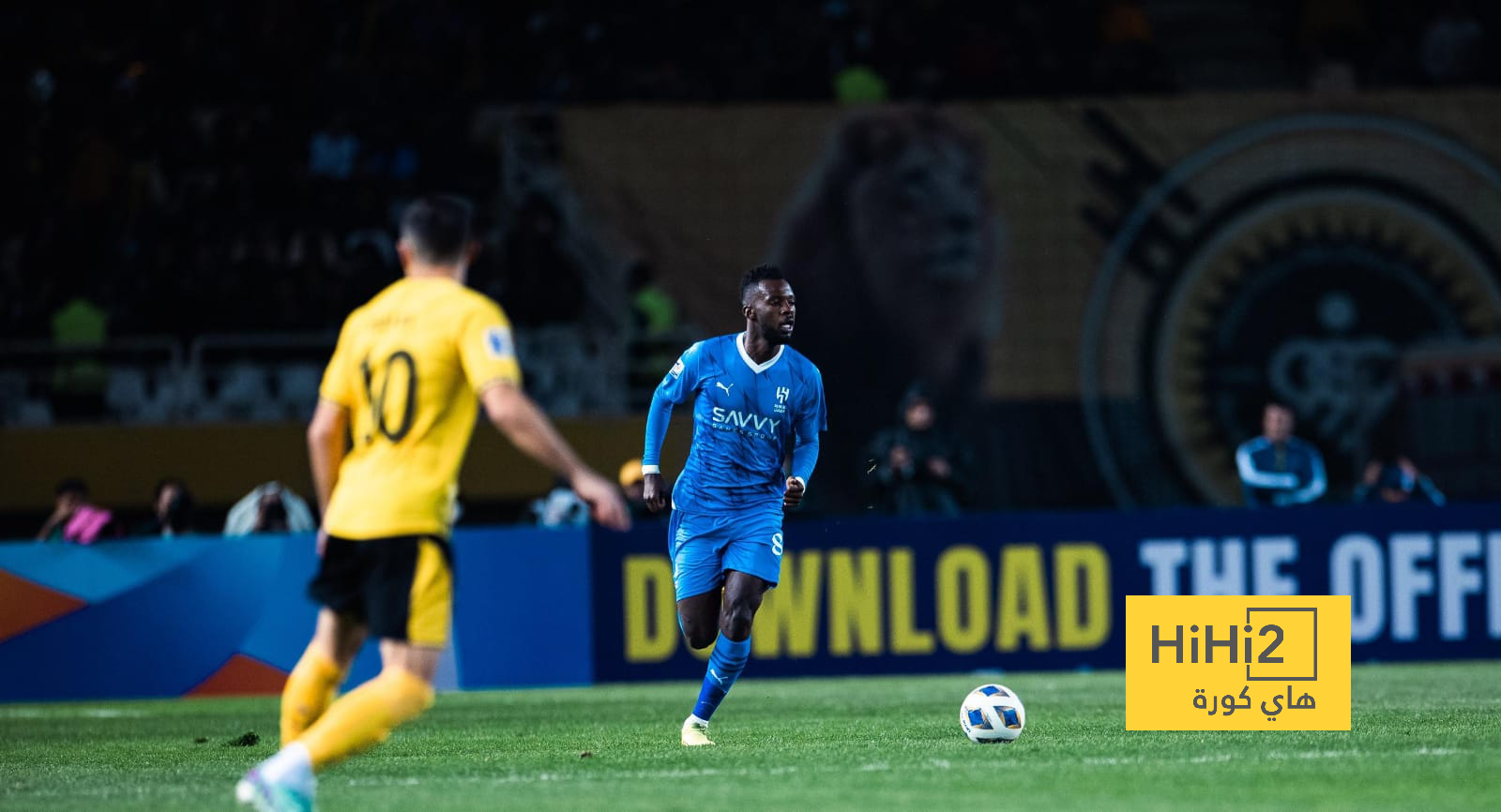 الهلال يتأخر أمام سباهان بهدف في الشوط الأول